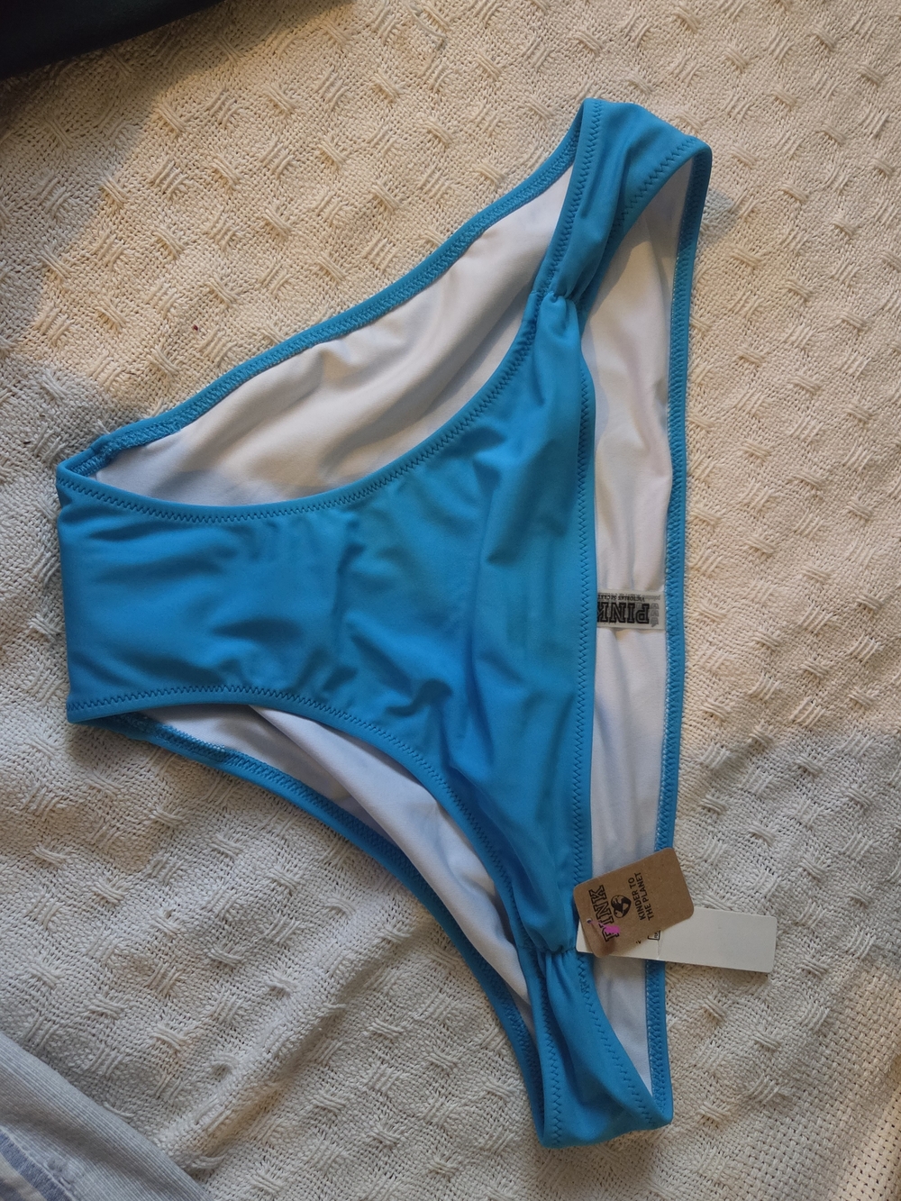 PINK Victoria's Secret Teal Blue Bikini Bottom